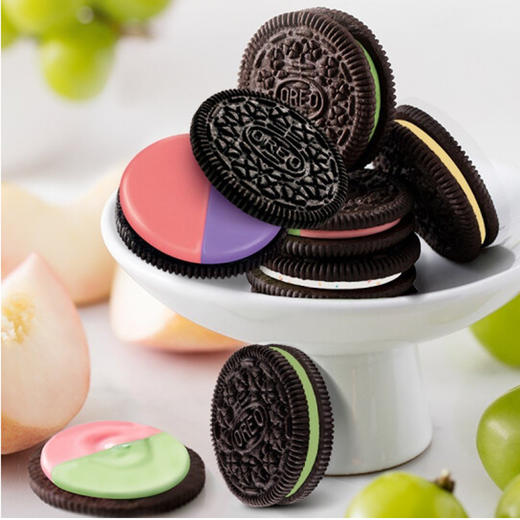 奥利奥白桃鸟龙味夹心饼干【97g】 商品图2