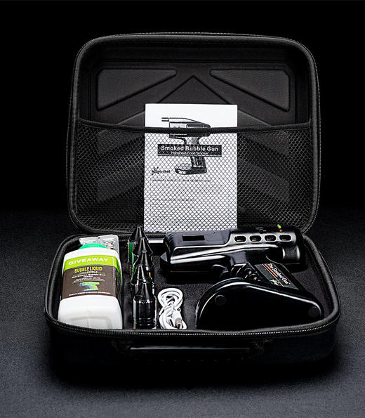 新款烟熏泡泡枪 分子美食烟熏机 烟熏枪泡泡机 烟熏泡泡器 商品图2