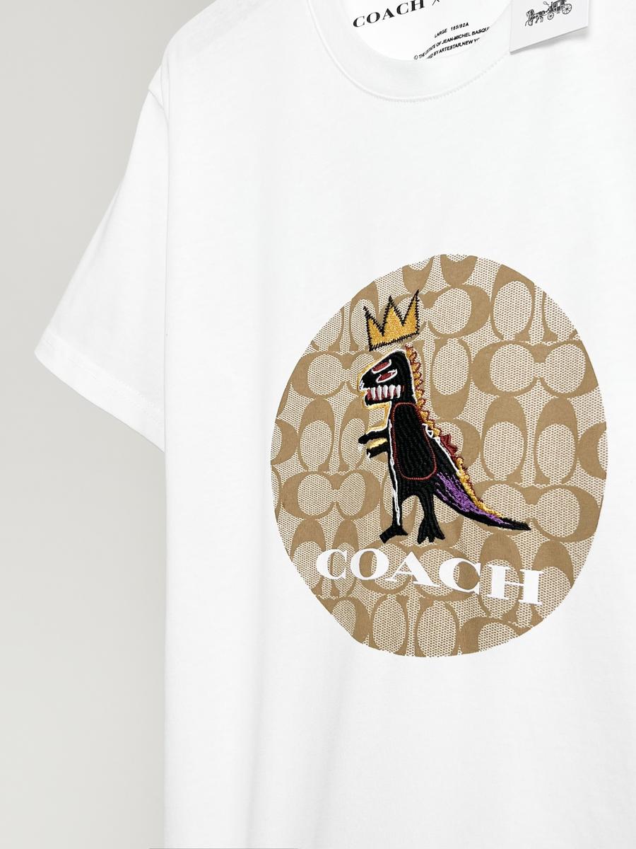 点此购买 蔻驰皇冠恐龙男女t恤 ssy 212968