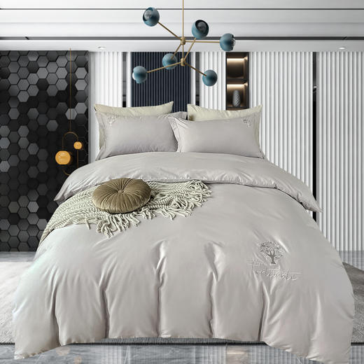 梦酣 60S全棉刺绣四件套 商品图4