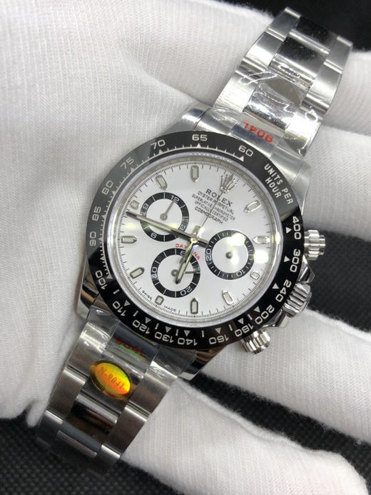 迪通拿熊猫N厂 神器，劳li士迪通拿  本116500， 正Cal.4130自动上链机芯，厚度和正品一致，904L钢。全部计时功能100% 实现,使用了订制版 商品图6