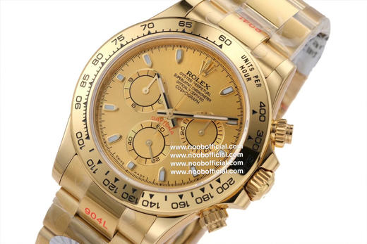 N劳力士，宇宙计型迪通拿116508，表径40毫米，  正4130机芯，表壳904l精钢铸，2N18金电镀，男士腕表，精钢表带，自动机械机芯，密底 商品图2