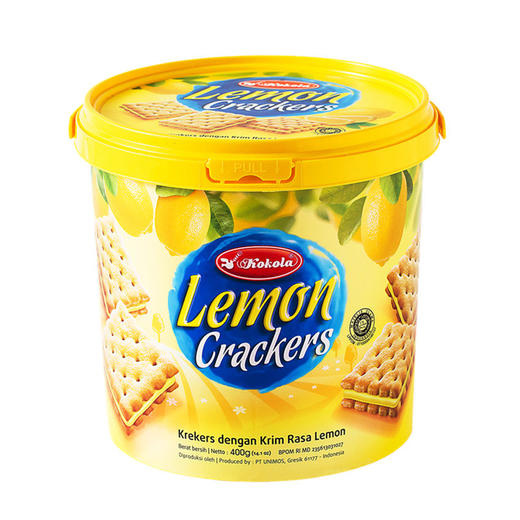 【要你甜】400gKokola黄油味饼干/柠檬味夹心饼干  香甜不腻 口口美味 商品图1
