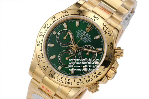 『clean厂和NOOB工厂同价』C厂N厂劳力士宇宙计型迪通拿116508！绿金迪！原版 开模，40毫米尺寸，採用N厂  搭配正品一致的定制版4130机芯，这是一款稳定计时功能机芯定制版一体机芯‼️ 商品图7