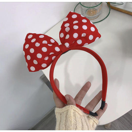 蝴蝶结发饰洗脸头箍儿童表演派对网红头饰 商品图5