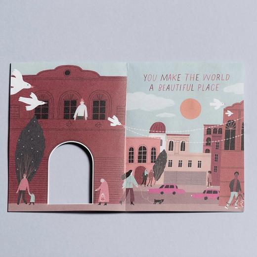 北京仓｜Red Cap Cards-Beautiful Place-有你皆风景 贺卡［美国设计师］ 商品图3