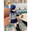 童装女童春装套装2022新款儿童学院风针织衫上衣毛衣半身裙两件套 商品缩略图4