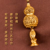 河南中钱 吉祥招财 古法银镂空观音葫芦吊坠 商品缩略图2