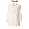 VIMAGE/纬漫纪春季新款气质帅气职业百搭显瘦西装外套V1703318 商品缩略图0