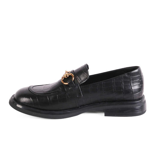 富贵吉祥2022圆头石头纹时尚女鞋	f222001 商品图3