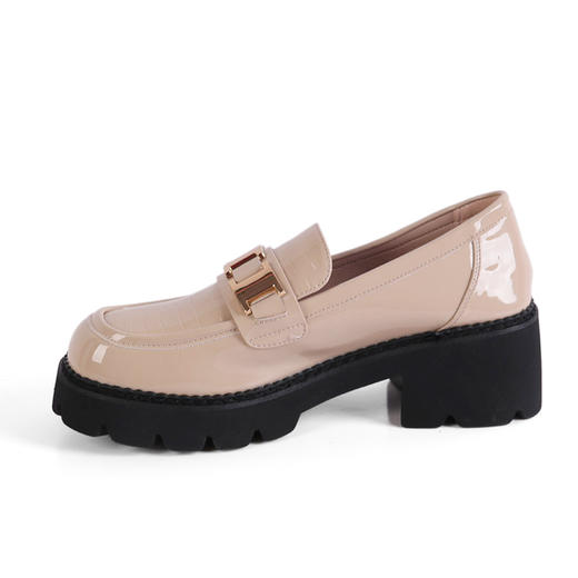 富贵吉祥2022方头乐福休闲时尚女鞋 f225123 商品图3