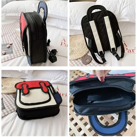 儿童包林妙妙同款书包幼儿园男女孩轻便双肩包时尚旅游宝宝小背包 商品图8