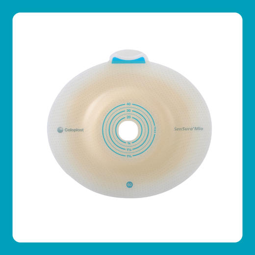 胜舒Mio二件式卡扣式深凸造口底盘16961双盒优惠装【康乐保官方商城】 商品图2