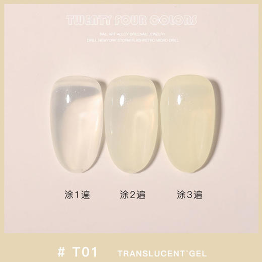 2021年新款冰透水润美肌流行裸色甲油胶光疗胶套装全套美甲店专用 商品图4