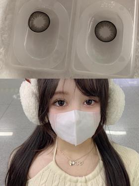 大直径推荐丨嘟嘟黑·Recolook丨无辜灵动黑瞳14.5mm（年抛/2片装)