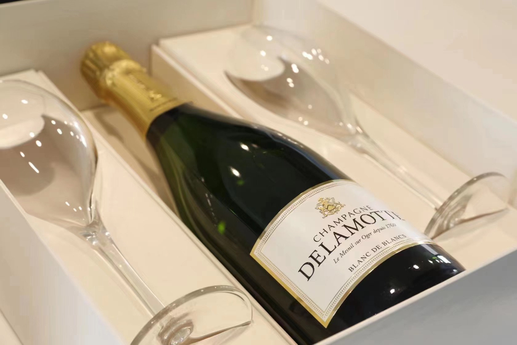 Delamotte Blanc de Blancs 德乐梦白中白香槟 750ml/1.5L
