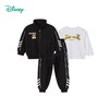 迪士尼童装男童套装潮酷风米奇休闲夹克+卡通T恤+休闲长裤3件套萌趣卡通春新品 商品缩略图3