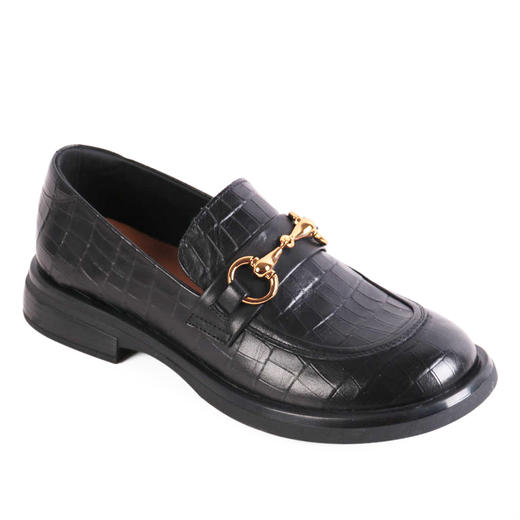 富贵吉祥2022圆头石头纹时尚女鞋	f222001 商品图2