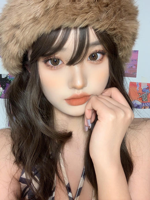 日抛 Kikicon 瑞士卷 14.5  着色13.8-9 棕咖 商品图2