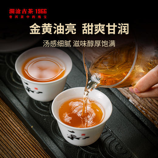 澜沧古茶2022年曼弄孔雀青饼普洱茶生茶380g/片 商品图2