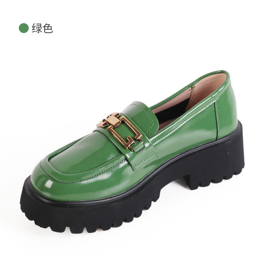 富贵吉祥2022方头乐福休闲时尚女鞋 f225122 商品图2