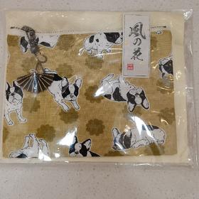 HUJI祤集Komon收纳包插画花朵法斗