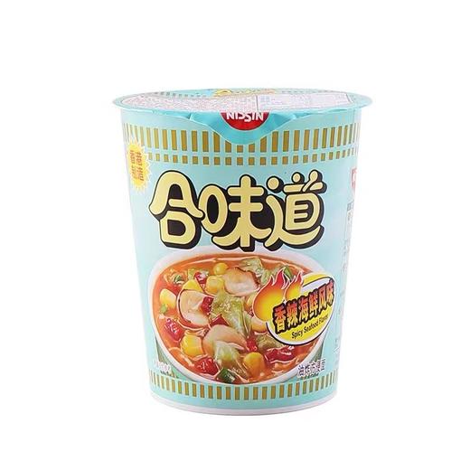 日清合味道香辣海鲜杯面74g 商品图0