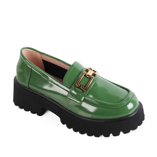 富贵吉祥2022方头乐福休闲时尚女鞋 f225122 商品图3