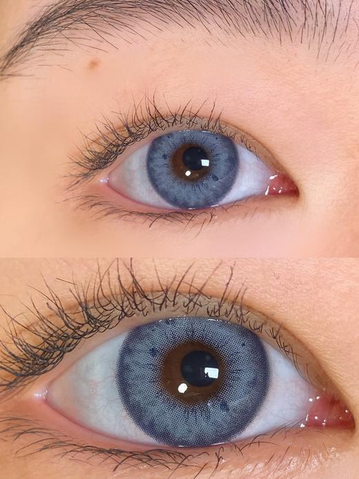 混血款丨暹罗蓝·Recolook丨黑斑虹膜蓝14.2mm（年抛/2片装) 商品图6