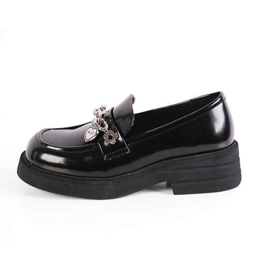 富贵吉祥2022方头乐福休闲时尚女鞋 f225220 商品图3