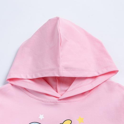 迪士尼童装女童卫衣欢乐米妮小飞象系列连帽套头卫衣柔软舒适春新品 商品图6