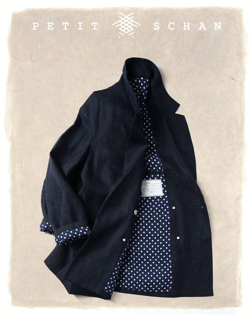 PETIT SCHAN小闪 CLO#070 Boyfriend男朋友的西装 日本进口亚麻oversize翻立领两穿西装外套   商品图14