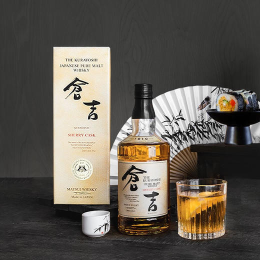 日威日本仓吉纯麦雪莉桶威士忌700ml*1瓶 商品图1