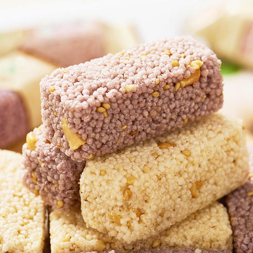 丰阳谷米ni酥香米黑米酥米花糖老式花生酥糖网红膨化零食散装批发 商品图2