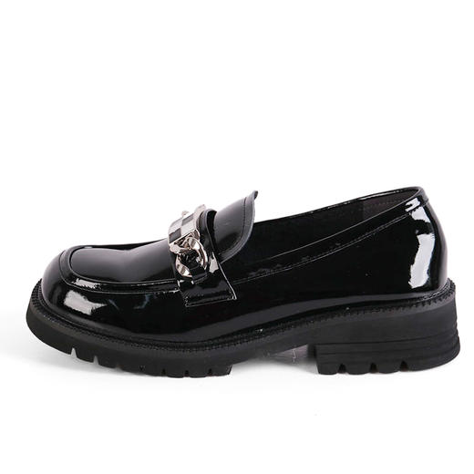 富贵吉祥2022方头乐福休闲时尚女鞋 f225221 商品图3