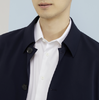 雅戈尔男士春翻领素色风衣标准版YYDF470094FQA 商品缩略图4
