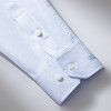 【纯棉免烫精美刺绣】罗蒙男士长袖衬衫春夏正装商务通勤免烫条纹衬衣 商品缩略图4