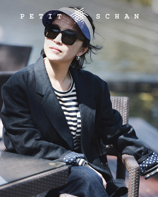 PETIT SCHAN小闪 CLO#070 Boyfriend男朋友的西装 日本进口亚麻oversize翻立领两穿西装外套   商品图0