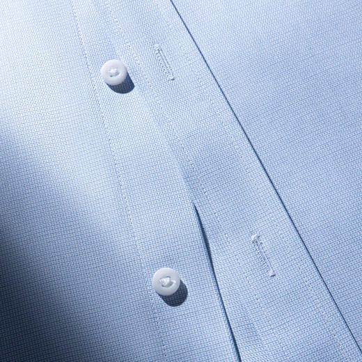 99XC111CC06【纯棉免烫 精美刺绣】罗蒙春夏长袖衬衫男士正装商务通勤免烫衬衣男 商品图6