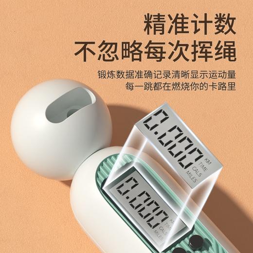 【跳出好身材❗️智能计数两用跳绳】无绳+有绳跳绳，塑身锻炼优选，不占空间男生女生运动黑科技父亲节礼物新年礼盒年货礼盒 商品图2