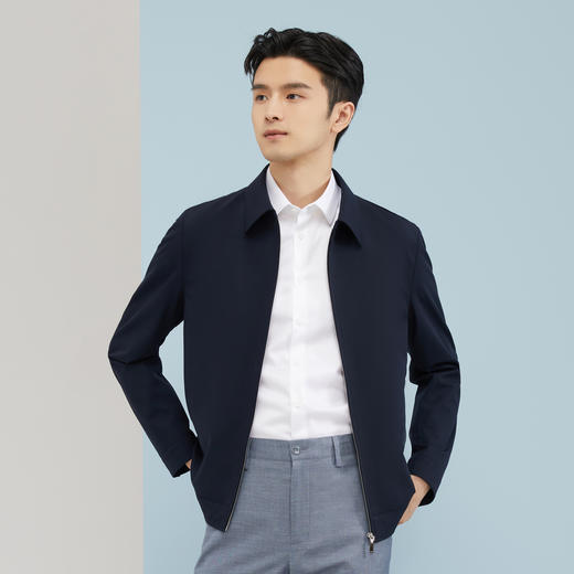 雅戈尔男士单夹克春季新款商务休闲潮流外套YJJK470096FQA 商品图3