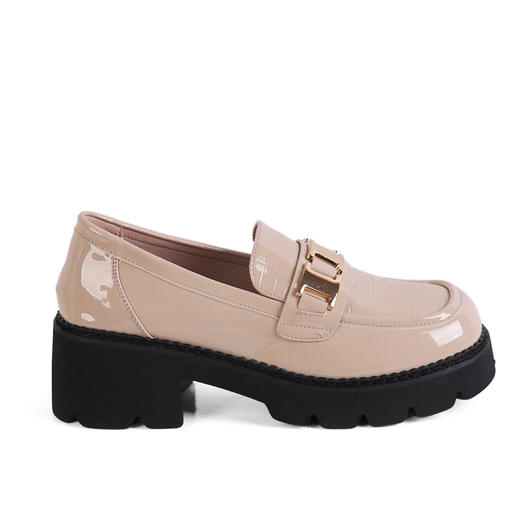 富贵吉祥2022方头乐福休闲时尚女鞋 f225123 商品图4