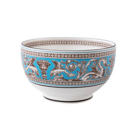 英国威基伍德 WEDGWOOD 玮致活丝绸之路10cm传统骨瓷饭碗礼盒装