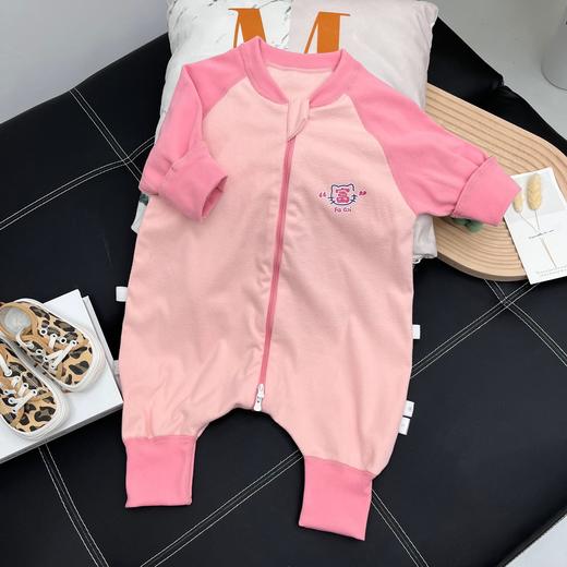 【限时折扣】22新款婴儿德绒睡袋 （黄色-熊霸天下/紫色-暴富鸭/粉色-小富婆/蓝色-小富翁）M-XXL 商品图6