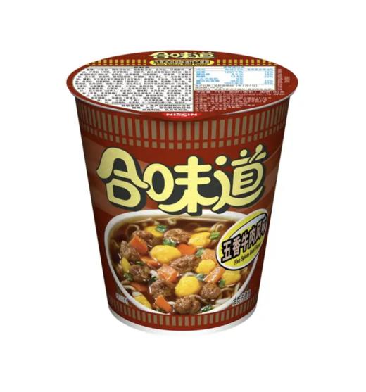 日清合味道五香牛肉杯面71g 商品图0