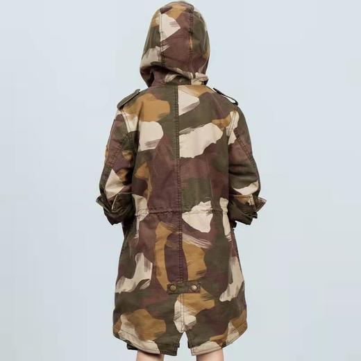 天空之城-AK CLUB 童装大色块迷彩多袋外套 商品图1