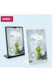 【已绝版】横款A5台签 黑色 商品图0