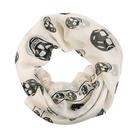 【超惠秒】亚历山大·麦昆 ALEXANDER MCQUEEN  女士骷髅图案桑蚕丝围巾 10540