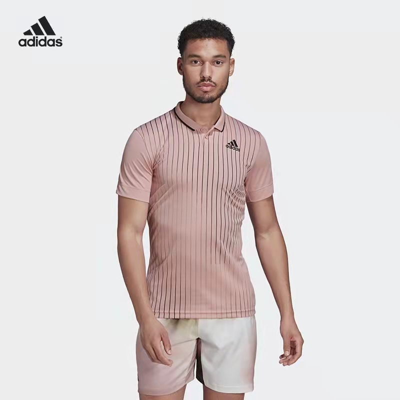 2022年西西帕斯同款 Adidas 男子快干运动POLO衫