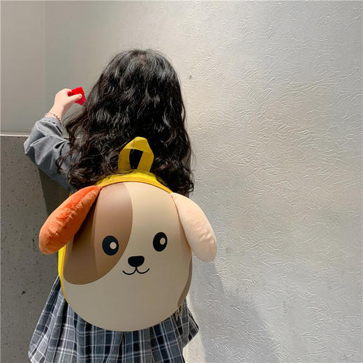 卡通蛋壳儿童小书包洋气百搭男女童双肩包卡通狗狗迷你宝宝背包潮 商品图2